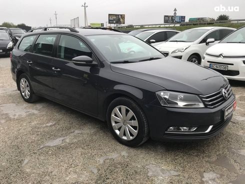 Volkswagen passat b7 2013 серый - фото 3