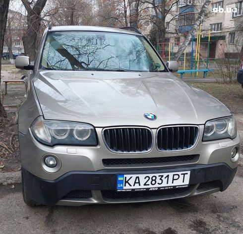 BMW X3 2008 бежевый - фото 7