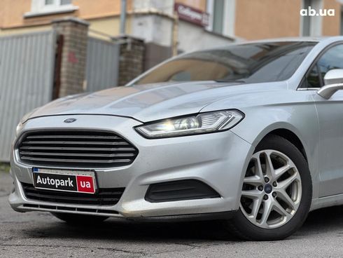Ford Fusion 2015 серый - фото 2