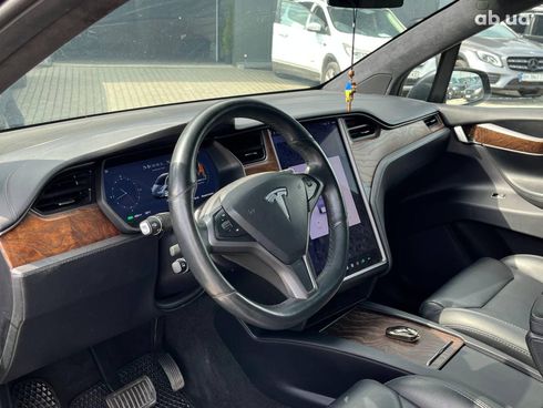 Tesla Model X 2019 серый - фото 14