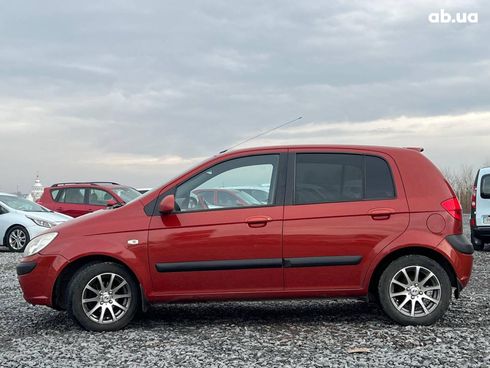 Hyundai Getz 2007 красный - фото 10