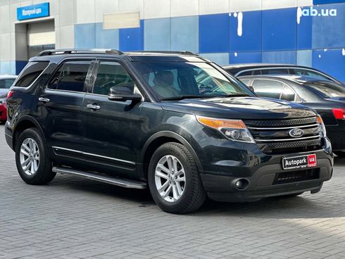 Ford Explorer 2014 зеленый - фото 3