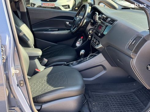 Kia Rio 2015 синий - фото 24