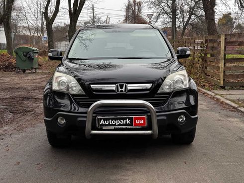 Honda CR-V 2008 черный - фото 2