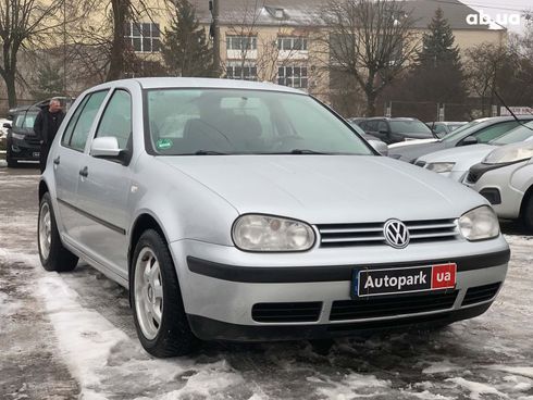 Volkswagen Golf 2001 серый - фото 3