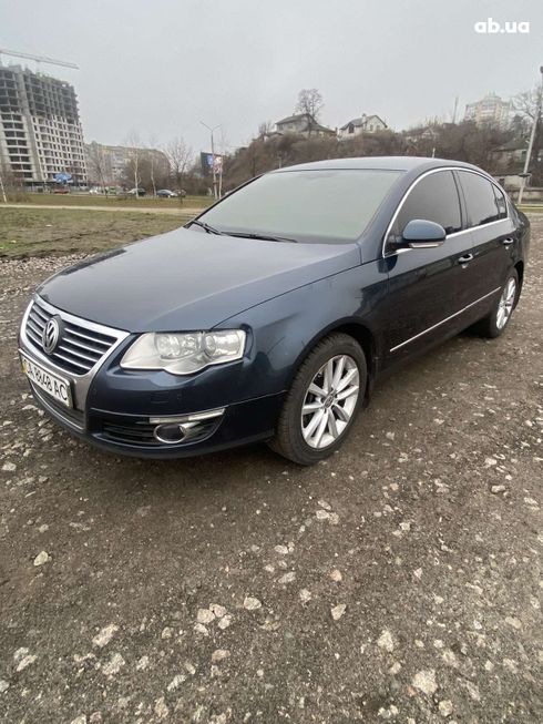 Volkswagen Passat 2007 синий - фото 2