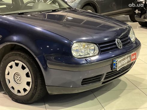 Volkswagen Golf 2000 синий - фото 8