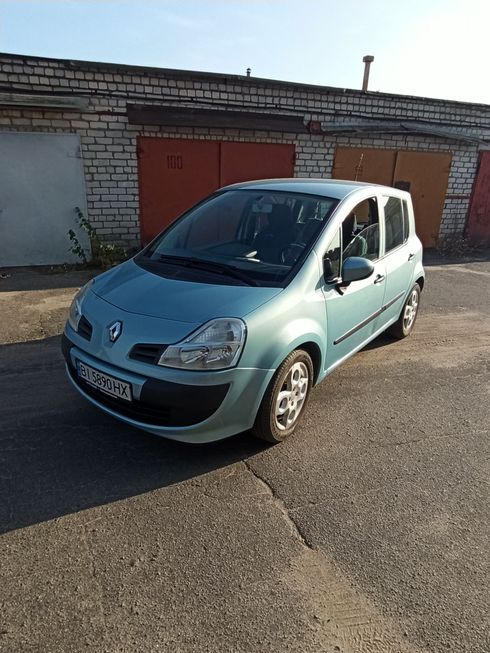 Renault Modus 2010 голубой - фото 2