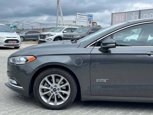 Ford Fusion 2017 серый - фото 31