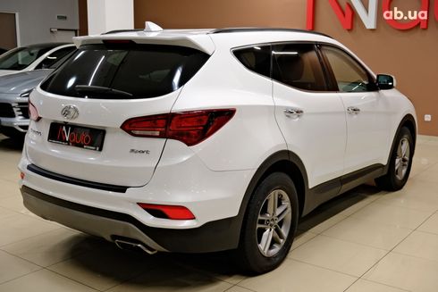 Hyundai Santa Fe 2019 белый - фото 4