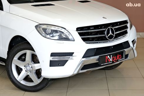 Mercedes-Benz M-Класс 2014 белый - фото 3