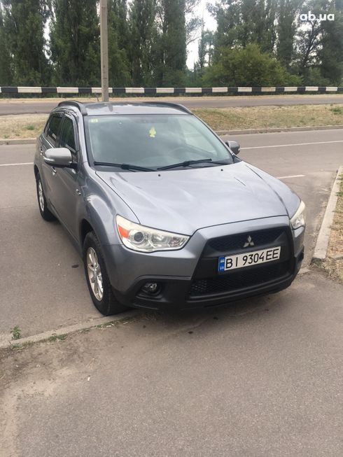 Mitsubishi ASX 2011 серебристый - фото 5