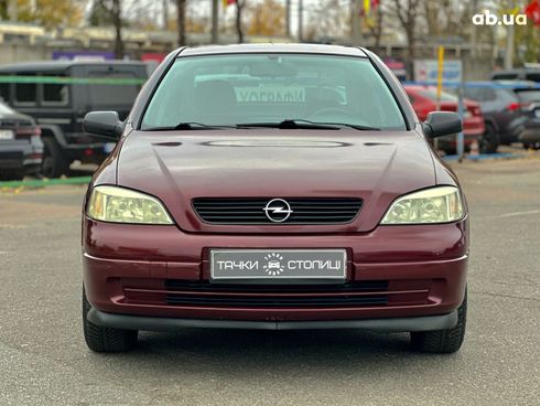 Opel Astra 2006 красный - фото 2