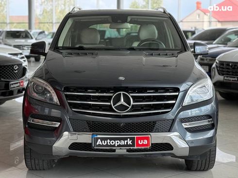 Mercedes-Benz M-Класс 2013 серый - фото 2