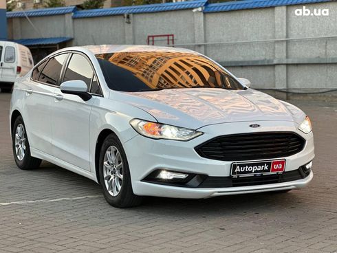 Ford Fusion 2016 белый - фото 3