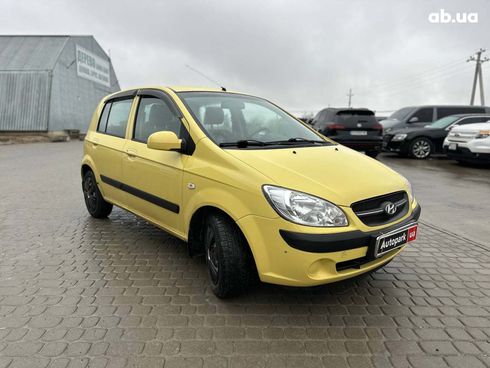 Hyundai Getz 2010 желтый - фото 12