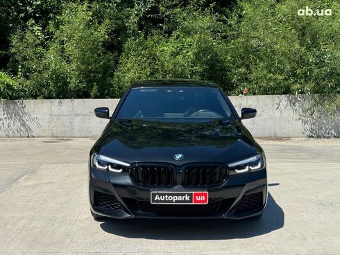 BMW 5 серия 2017 черный - фото 3