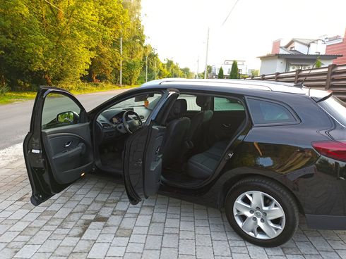 Renault Megane 2012 черный - фото 4