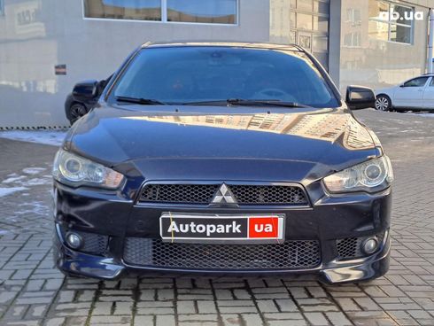 Mitsubishi Lancer 2007 черный - фото 2