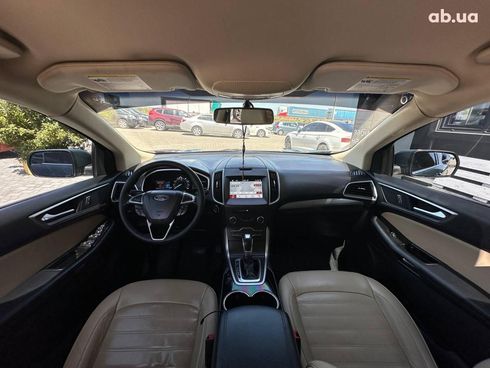Ford Edge 2016 синий - фото 27
