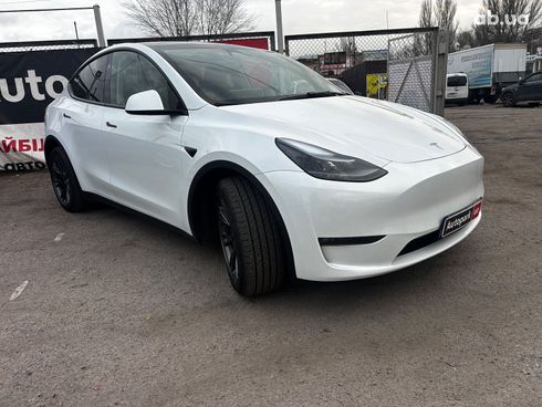 Tesla Model Y 2024 белый - фото 13