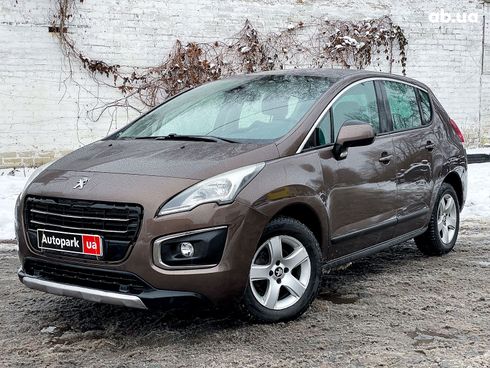 Peugeot 3008 2013 коричневый - фото 2