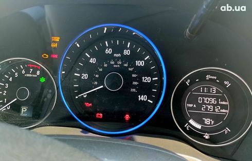 Honda HR-V 2017 синий - фото 9