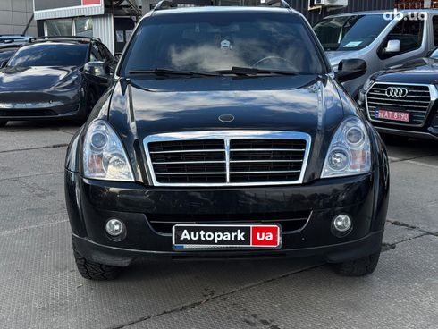 SsangYong Rexton 2008 черный - фото 2