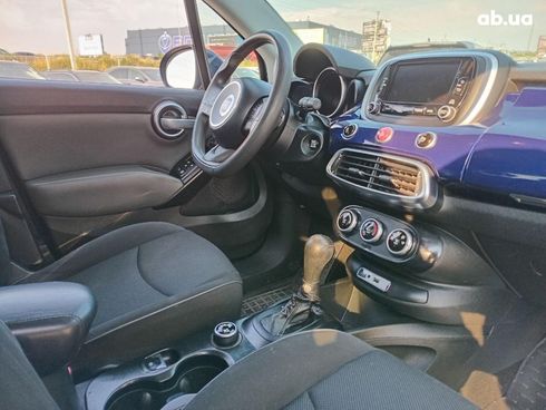Fiat 500X 2015 синий - фото 11
