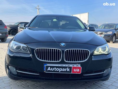 BMW 5 серия 2010 черный - фото 2