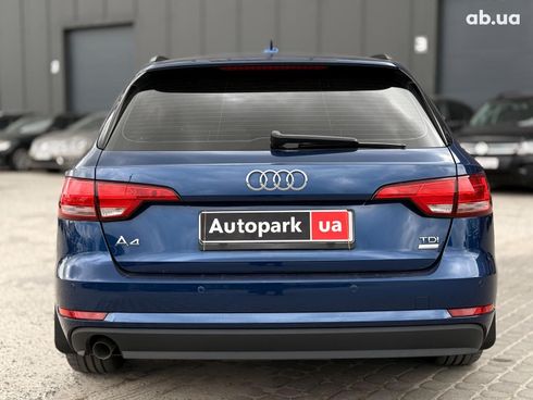 Audi A4 2017 синий - фото 7