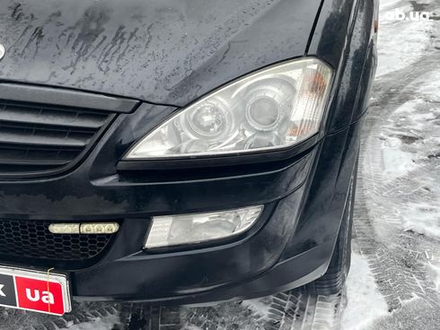 SsangYong kyron deluxe 2007 черный - фото 4
