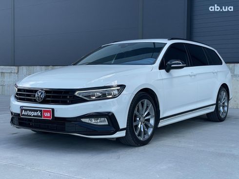 Volkswagen passat b8 2019 белый - фото 12