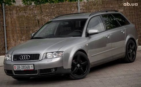 Audi A4 2002 серый - фото 3