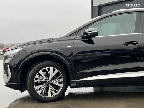 Audi Q4 e-tron 2022 черный - фото 2