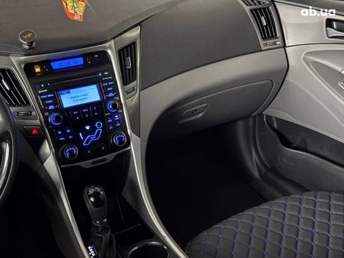 Hyundai Sonata 2013 белый - фото 14