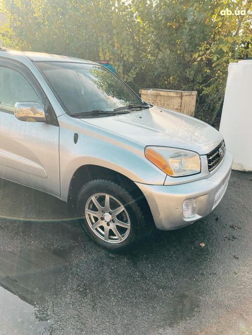 Toyota RAV4 2003 серебристый - фото 2