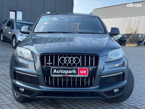 Audi Q7 2011 серый - фото 2
