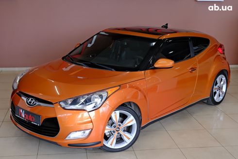 Hyundai Veloster 2016 оранжевый - фото 2