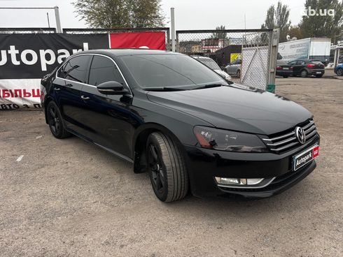 Volkswagen passat b7 2012 черный - фото 3
