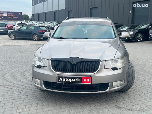 Skoda Superb 2010 черный - фото 2