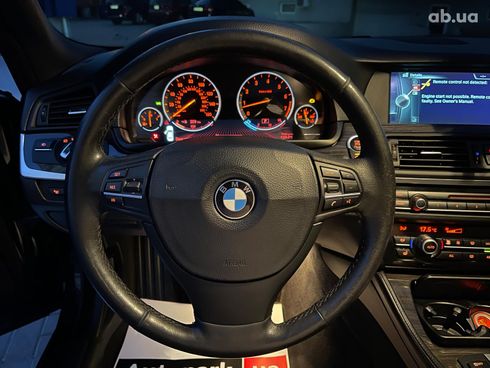 BMW 5 серия 2013 черный - фото 20
