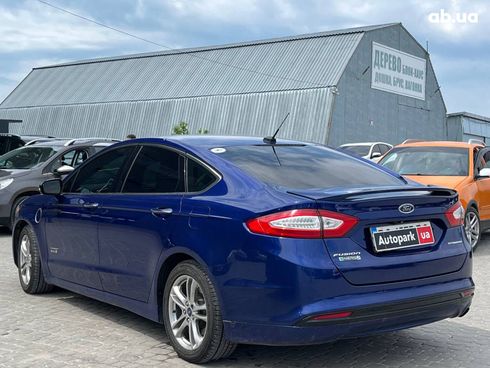 Ford Fusion 2015 синий - фото 3