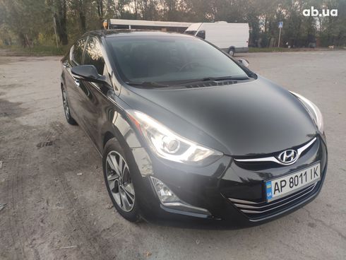 Hyundai Elantra 2015 черный - фото 6