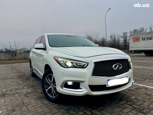 Infiniti QX60 2016 белый - фото 15