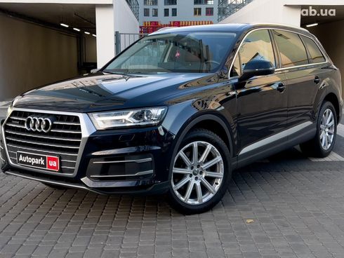 Audi Q7 2017 синий - фото 12