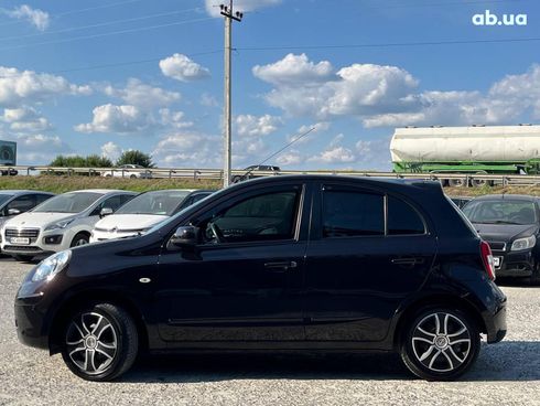 Nissan Micra 2010 фиолетовый - фото 9