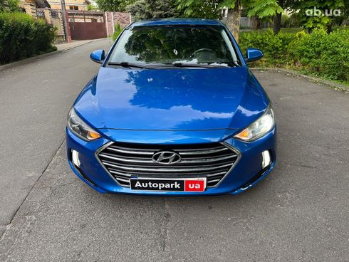Hyundai Elantra 2016 синий - фото 2