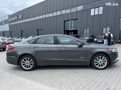 Ford Fusion 2017 серый - фото 5