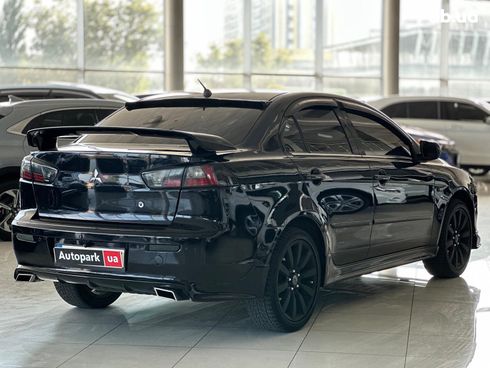 Mitsubishi lancer x 2008 черный - фото 4